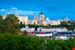 madrid-skyline-royal-palace-and-almudena-cathedral-Madrid Skyline Royal Palace And Almudena Cathedral