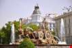 majestic-cibeles-fountain-on-plaza-de-cibeles-in-madrid-Spain-Majestic Cibeles Fountain On Plaza De Cibeles In Madrid Spain