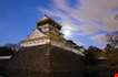 castle-in-the-japanase-kokura-of-moonlight-night-Castle In The Japanase Kokura Of Moonlight Night