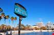 orlando-downtown-welcome-sign-with-tropical-scene-Orlando Downtown Welcome Sign With Tropical Scene