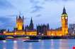 cityscape-of-big-ben-and-westminster-bridge-with-river-thames-Cityscape Of Big Ben And Westminster Bridge With River Thames