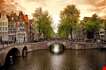 amsterdam-canal-bridge-the-netherlands-Amsterdam Canal Bridge The Netherlands