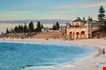 Cottesloe Beach In Perth-Cottesloe Beach In Perth