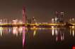 Skyline Of Manama At Night Bahrain-Skyline Of Manama At Night Bahrain