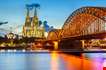 cologne-cathedral-and-hohenzollern-bridge-Cologne Cathedral and Hohenzollern Bridge