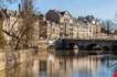 View Of Metz Town Over Moselle River-View Of Metz Town Over Moselle River