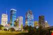 View On Downtown Houston In Late Afternoon-View On Downtown Houston In Late Afternoon