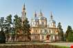 Ascension Cathedral Located In Panfilov Park In Almaty-Ascension Cathedral Located In Panfilov Park In Almaty