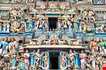 Statues Of Hindu Deities In Ancient Kapaleeshwarar Temple Chennai-Statues Of Hindu Deities In Ancient Kapaleeshwarar Temple Chennai