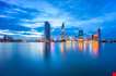 Cityscape Of Ho Chi Minh City At Beautiful Sunset-Cityscape Of Ho Chi Minh City At Beautiful Sunset