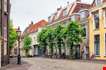 Beautiful Street In Utrecht Netherlands-Beautiful Street In Utrecht Netherlands