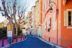Street In Monaco Village In Monaco Monte Carlo-Street In Monaco Village In Monaco Monte Carlo