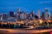 Denver Skyline At Night-Denver Skyline At Night