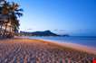 A Waikiki Sun Rising Over Diamond Head Hawaii-A Waikiki Sun Rising Over Diamond Head Hawaii