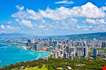 Beautiful Skyline Of Oahu Hawaii-Beautiful Skyline Of Oahu Hawaii