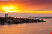 Sunrises In Port Everglades In Ft Lauderdale Florida-Sunrises In Port Everglades In Ft Lauderdale Florida