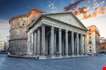 view-of-pantheon-in-the-morning-View of Pantheon in the Morning