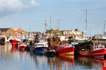 fishing-boats-in-howth-harbor-in-summer-Fishing Boats in Howth Harbor in Summer