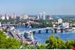 Kiev Cityscape And Dnieper River-Kiev Cityscape And Dnieper River