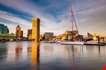 Evening Light On The Inner Harbor Baltimore Maryland-Evening Light On The Inner Harbor Baltimore Maryland