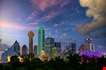Dallas City Skyline At Twilight Texas Usa-Dallas City Skyline At Twilight Texas Usa