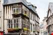 Typical House Timbered In Rennes French-Typical House Timbered In Rennes French
