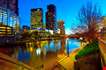 panoramic-view-of-melbourne-from-southbank-bridge-Panoramic View of Melbourne from Southbank Bridge