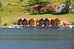 colorful-houses-on-the-shore-of-oslo-fjord-Colorful Houses On The Shore Of Oslo Fjord