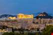 view-on-acropolis-night-athens-View on Acropolis Night Athens