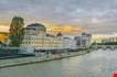 Museum Stone Bridge And Vardar River In Skopje Macedonia-Museum Stone Bridge And Vardar River In Skopje Macedonia