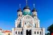 alexander-nevsky-cathedral-blue-sky-Alexander Nevsky Cathedral Blue Sky