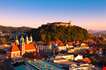 panorama-of-the-slovenian-capital-ljubljana-Panorama Of The Slovenian Capital Ljubljana