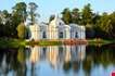 pavilion-on-lake-in-pushkin-park-saint-petersburg-Pavilion On Lake In Pushkin Park Saint Petersburg