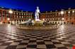 the-fontaine-du-soleil-on-place-massena-in-the-morning-The Fontaine Du Soleil on Place Massena  in the  Morning