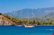 beach-at-phaselis-in-antalya-turkey-Beach At Phaselis In Antalya Turkey