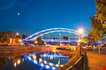 basarab-bridge-in-the-night-bucharest-Basarab Bridge In The Night Bucharest