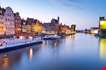 old-town-of-gdansk-with-ancient-crane-poland-Old Town Of Gdansk With Ancient Crane Poland